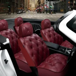 Autositzbezug aus Leder – luxuriöser Fahrzeugschutz