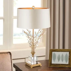 Autumn Table Lamp - Cozy Fall Decor