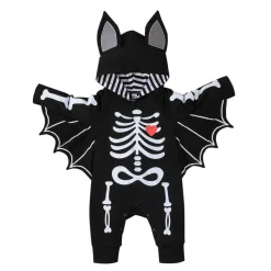 Baby Fledermaus Halloween Kostüm - Süßer gruseliger Onesie