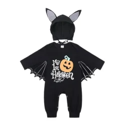 Baby Fledermaus Halloween Kostüm - Süßer gruseliger Onesie