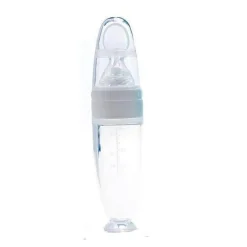 Baby-Flasche – Löffelaufsatz für einfaches Füttern