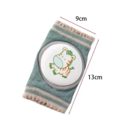 Baby-Knieschoner aus Baumwolle – Anti-Rutsch-Krabbelschutz für Babys
