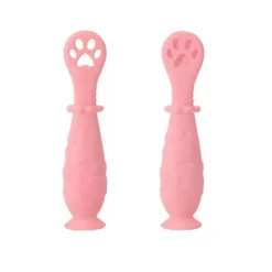 Babylöffel zum Selbstfüttern – Babyutensil mit leichtem Griff