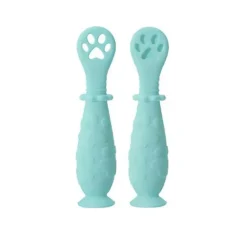 Babylöffel zum Selbstfüttern – Babyutensil mit leichtem Griff