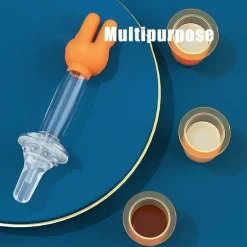 Baby-Medizinspender - Fütterungswerkzeug mit Cartoon-Bär