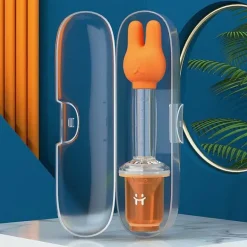 Baby-Medizinspender - Fütterungswerkzeug mit Cartoon-Bär