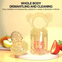 Baby-Obstfütterer - Tragbares Snack-Knabberwerkzeug