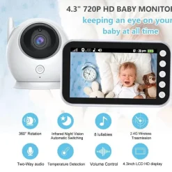 Babyphone-Kamera – Schlaflieder mit Nachtsicht