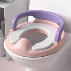Babysicherer Toilettensitz – Ringpolster für Komfort und Sicherheit