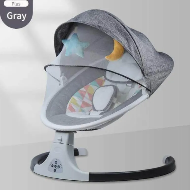 Babywippe mit Bluetooth-Fernbedienung