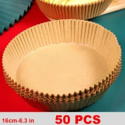 Backpapier für die Heißluftfritteuse – Einweg-Ölabsorberblätter