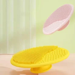 Badebürste für Säuglinge – Sanfter Kopfmassagekamm aus Silikon