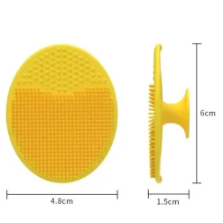 Badebürste für Säuglinge – Sanfter Kopfmassagekamm aus Silikon
