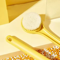 Badebürste mit langem Griff im Entendesign – lustiges Badezubehör