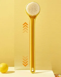 Badebürste mit langem Griff im Entendesign – lustiges Badezubehör