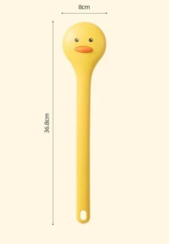 Badebürste mit langem Griff im Entendesign – lustiges Badezubehör