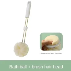 Badebürste mit langem Griff – Ultraweiche Körperreinigungsbürste