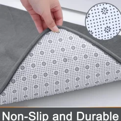 Badematte aus Memory-Schaum – schnell absorbierendes Anti-Rutsch-Design