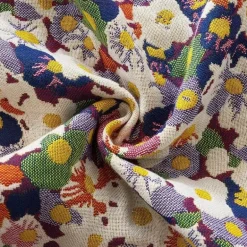 Badetuch aus Baumwolle mit Blumenmuster – Handtuch mit Country-Blumen-Design