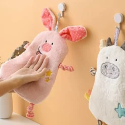 Badetuch für Kinder mit Cartoon-Tiermotiv – weicher, saugfähiger Korallensamt zum gemütlichen Abtrocknen