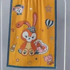 Badetuch „Nordic Flower“ – weiches, saugfähiges Baumwollgaze-Handtuch