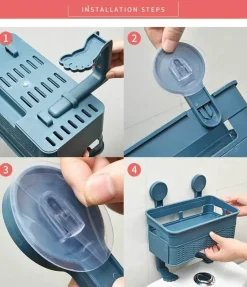 Badezimmer-Aufbewahrungsregal - Mehrschichtiger Organizer