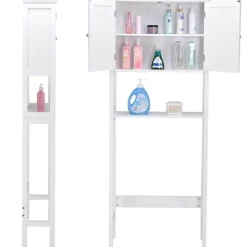 Badezimmer-Aufbewahrungsschrank – platzsparendes Handtuchregal