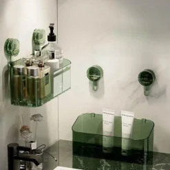 Badezimmer-Wand-Organizer – Multifunktionales Aufbewahrungsregal
