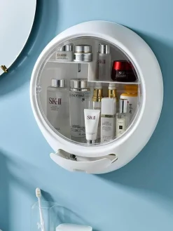 Badezimmer-Wandregal - Aufbewahrungsbox für Kosmetik-Organizer