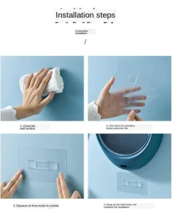 Badezimmer-Wandregal - Aufbewahrungsbox für Kosmetik-Organizer