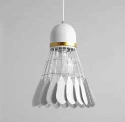 Badminton Chandelier Lamp - Elegant Sports Lighting Fixture