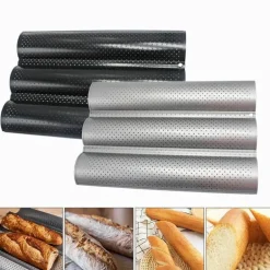 Baguette-Backblech - Wellenform für französisches Brot