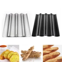 Baguette-Backblech - Wellenform für französisches Brot