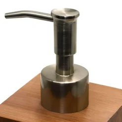 Bamboo Bathroom Accessory Set - Eco-Friendly Organizers