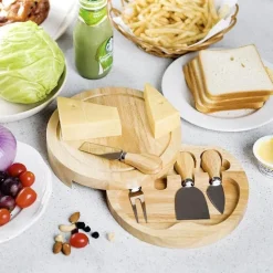 Bambus-Schneidebrett-Set – Küchenzubehör aus Holz