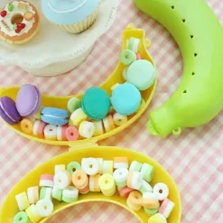 Bananen-Aufbewahrungsbox – Lustiger Obstbehälter für Kinder