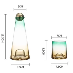 Barbarossa Wasserkrug-Set – Eleganter Getränkespender für Events