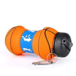 Basketball-Thermoskanne, auslaufsicher und faltbar