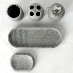 Bathroom Accessories Set - Stylish Bath Decor