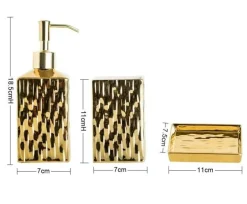 Bathroom Accessory Set - Modern Stylish Decor for Studio Spaces