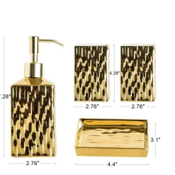 Bathroom Accessory Set - Modern Stylish Decor for Studio Spaces