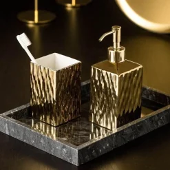 Bathroom Accessory Set - Modern Stylish Decor for Studio Spaces