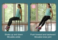 Bauchradrolle - Selbstaufrollendes Fitnessgerät