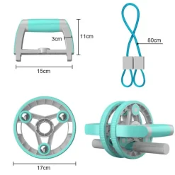 Bauchradrolle - Selbstaufrollendes Fitnessgerät