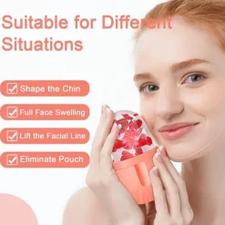 Beauty Ice Cube Tray Gesichtsroller - Hautpflege-Werkzeugset