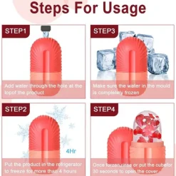 Beauty Ice Cube Tray Gesichtsroller - Hautpflege-Werkzeugset