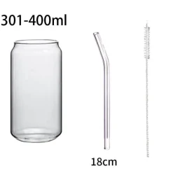 Becher aus Borosilikatglas mit Bambusdeckel – umweltfreundliches Trinkgeschirr