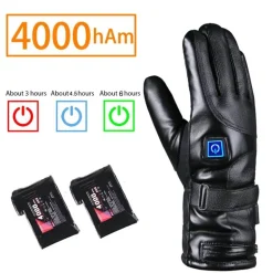 Beheizte Touchscreen-Handschuhe – Winddichte Unisex-Fäustlinge