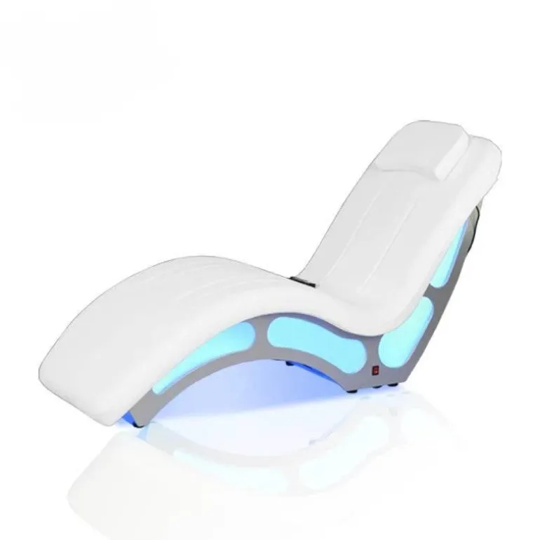 Beheizter Massagesessel mit LED-Beleuchtung