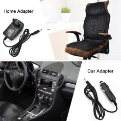 Beheizter Massagesitzbezug – Elektrisches Autokissen für Komfort und Entspannung